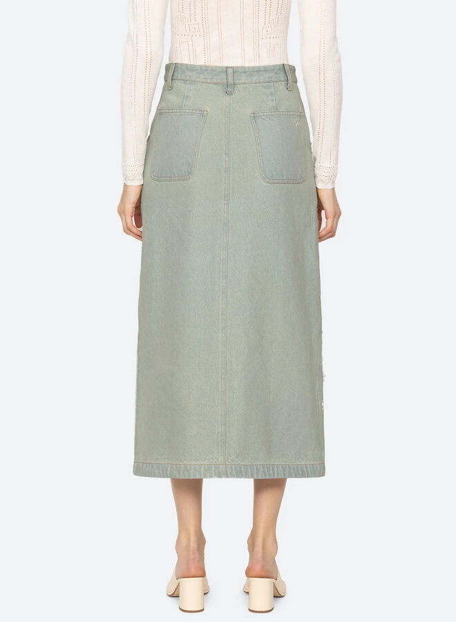 Sea New York- Perlette Denim Skirt