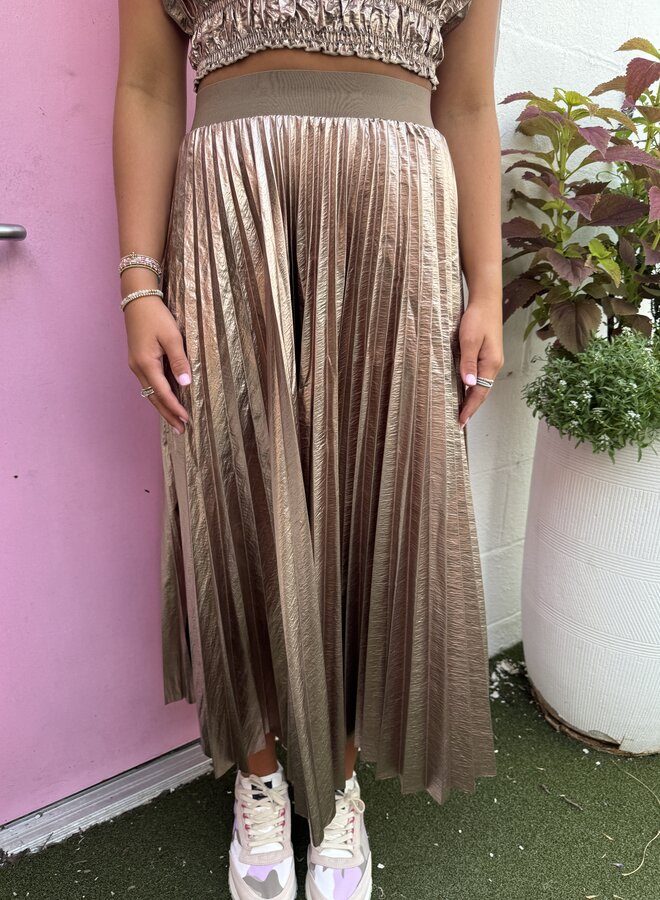 Loyd Ford- Rose Gold Faux Skirt 2590