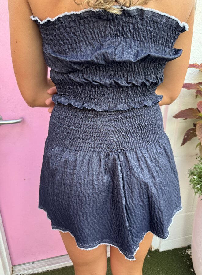Loyd Ford- Denim Mini Dress 255