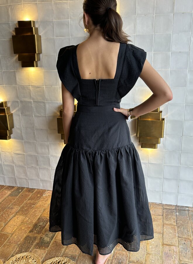 Koch- Cecilia Top- Black Check