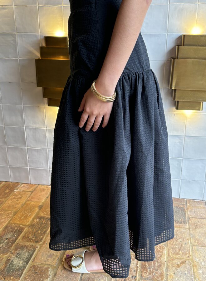 Koch- Shelby Skirt- Black Check