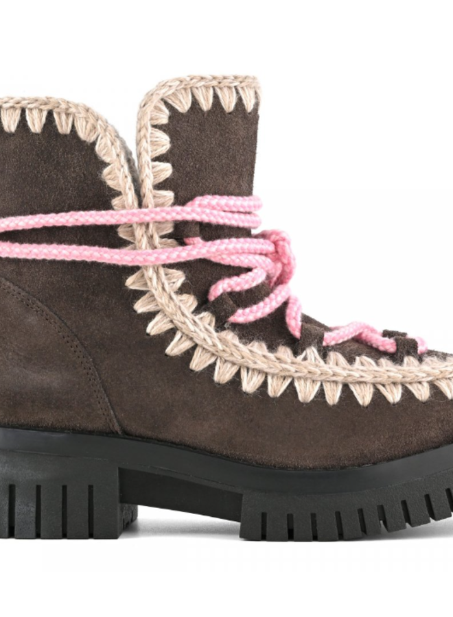 Mou- Eskimo Combat Scoubidoo Lace- Mocha
