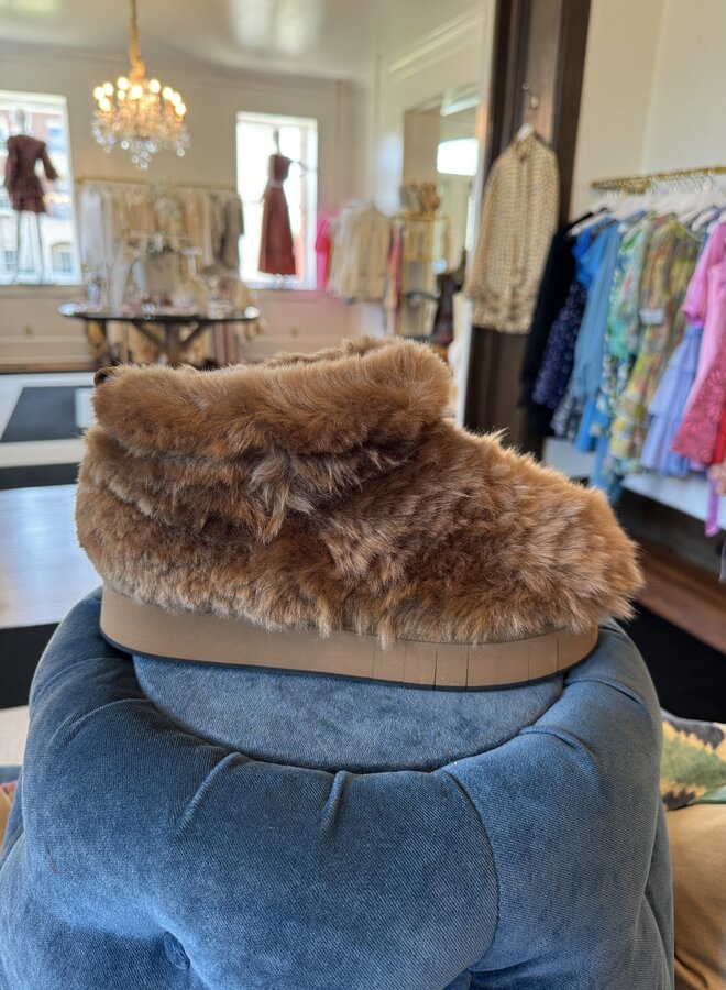 Paloma Barcelo- Belina Teddy- Cuoio