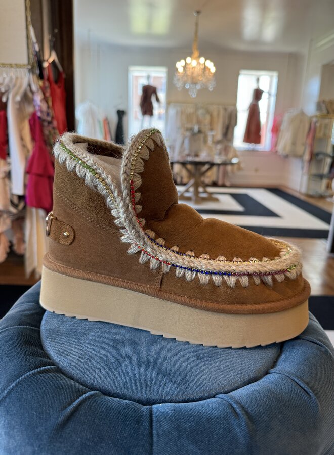 Mou- Eskimo 18 Platform Rhinestones- Coganc