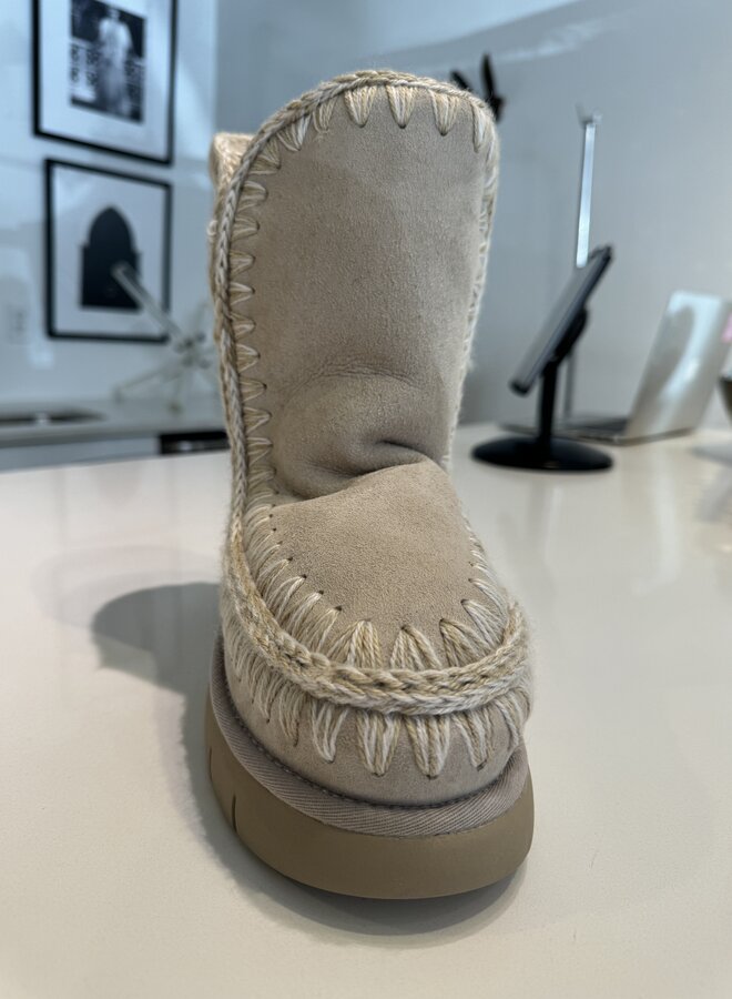 Mou- Eskimo Bounce Maxi Stitching- Chalk