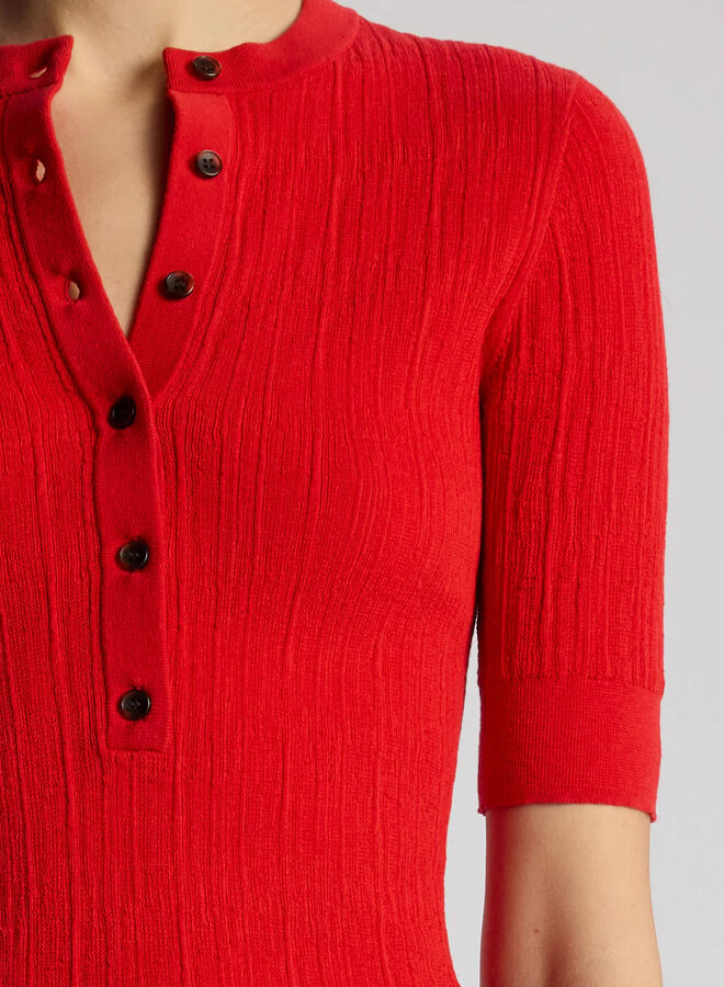 A.L.C.- Fisher Top- Chili Red