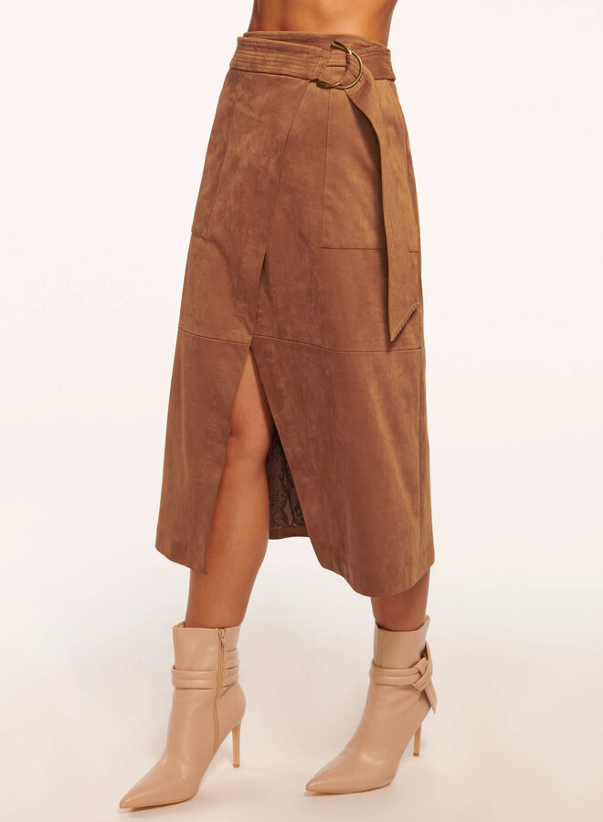 Ramy Brook- Delphia Skirt- Sadle