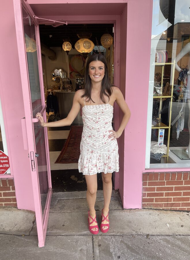 Love Shack Fancy- Angele Dress- Ivy Blush