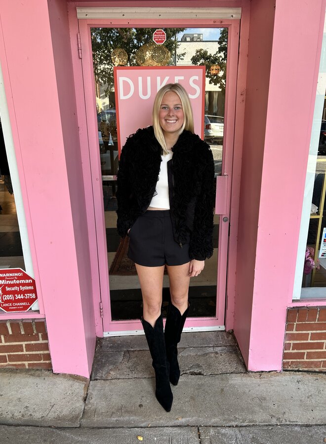Scarlett Poppies- Brenda Jacket- Onyx Black