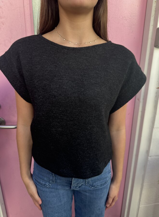 Natalie Busby- Mod Sweater- Charcoal