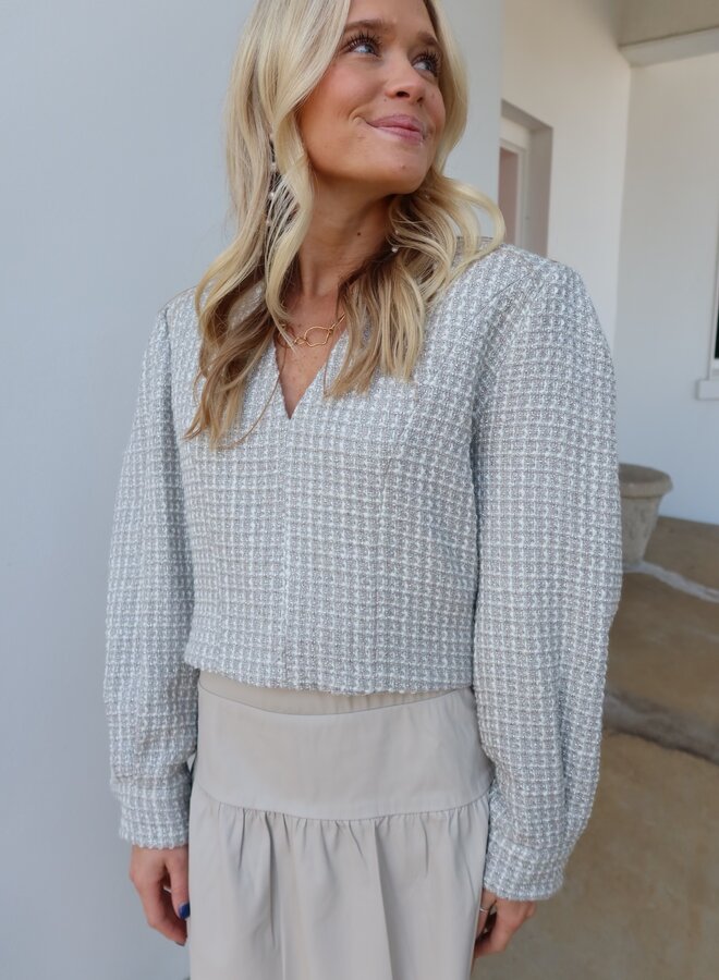 IRO- Jilla Top- Silver/White