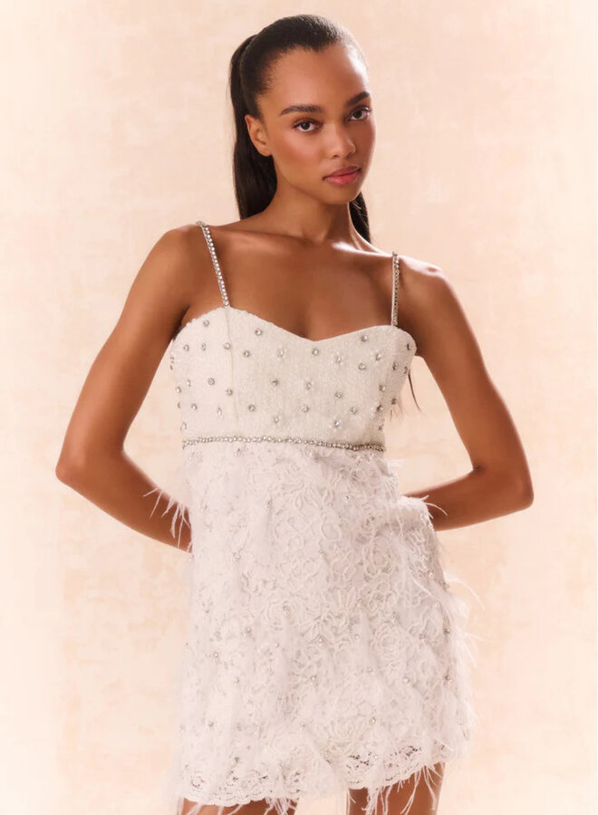 Love Shack Fancy- Brianne Dress- Cream
