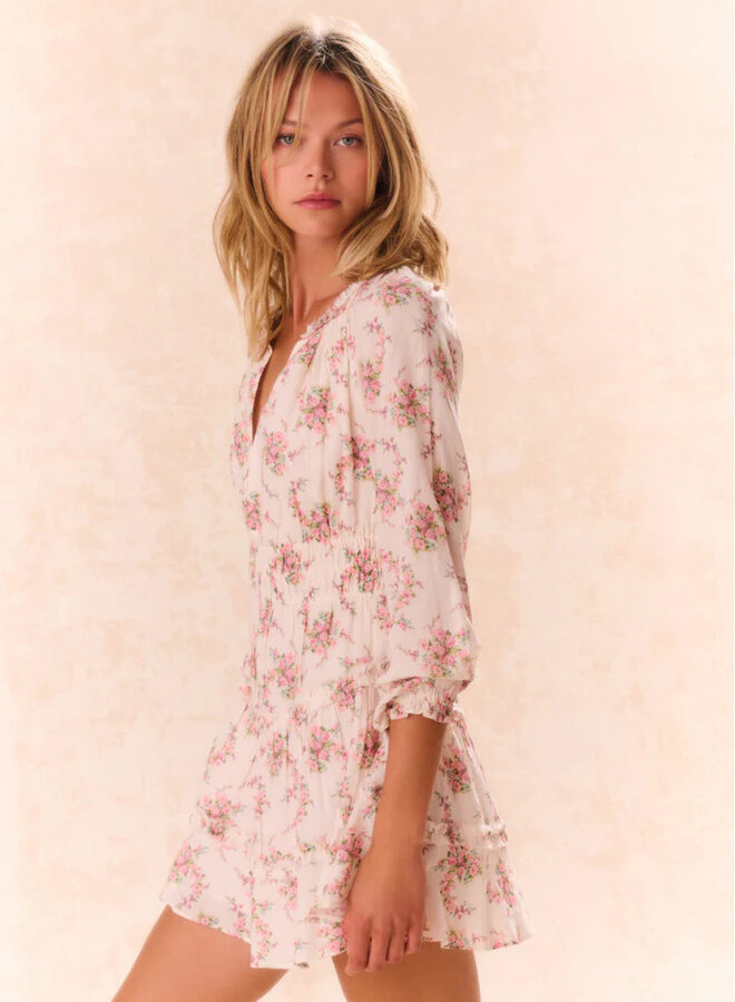 Love Shack Fancy- Mellini Dress- Mauve Ballet