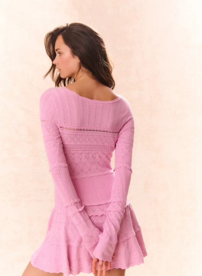 Love Shack Fancy- Lavender Dress- Rose Clay