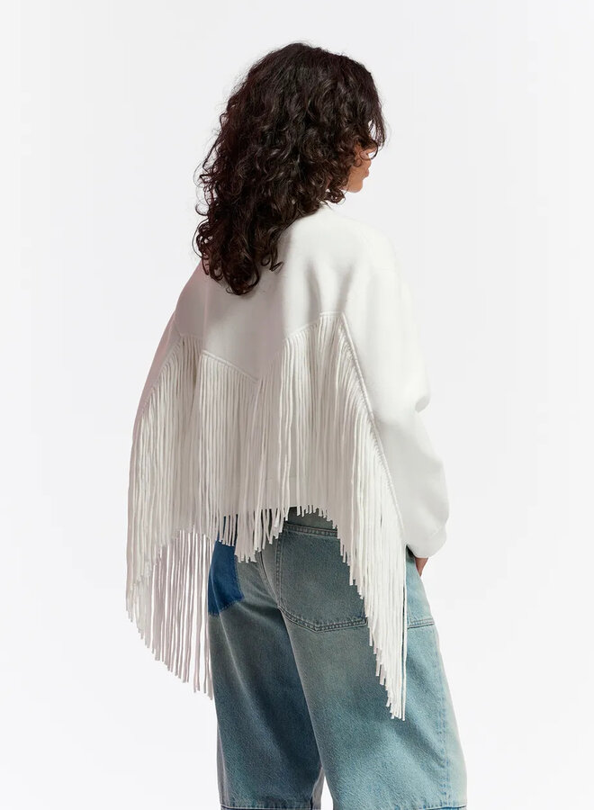 Essentiel Antwerp- Gou Fringes Knitted Jacket