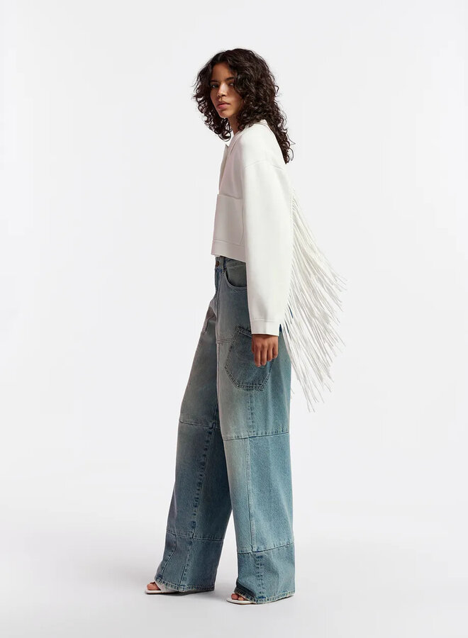 Essentiel Antwerp- Gou Fringes Knitted Jacket