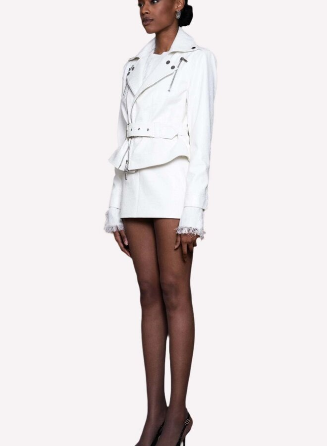Nonchalant- Reed Jacket- White