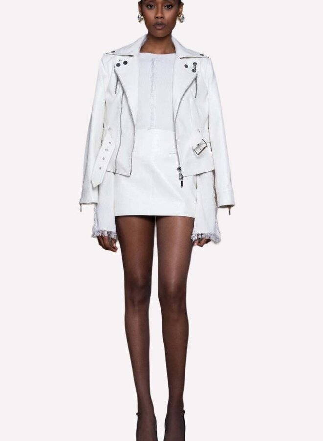 Nonchalant- Reed Jacket- White