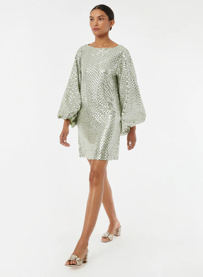 Rhode- Benji Dress- Sage Sequins