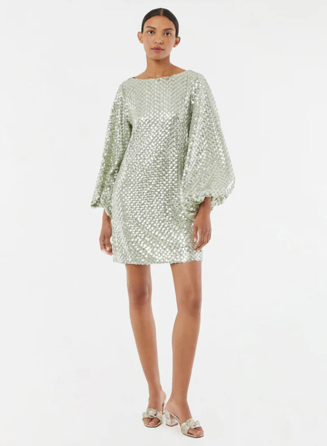 Rhode- Benji Dress- Sage Sequins