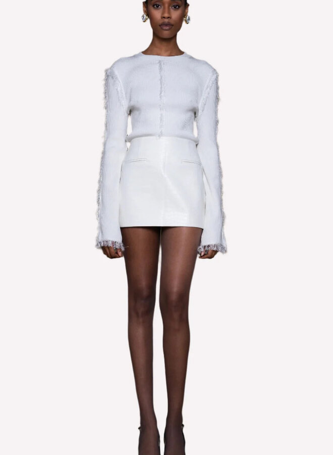 Nonchalant- Baron Skirt- White