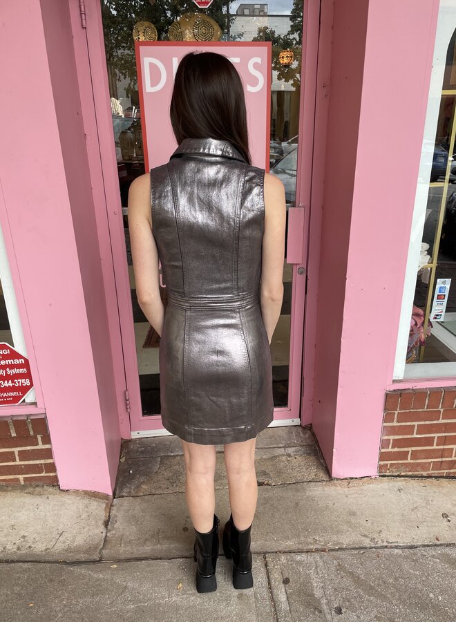 Ramy Brook- Metallic Katalina Dress- GNMDM