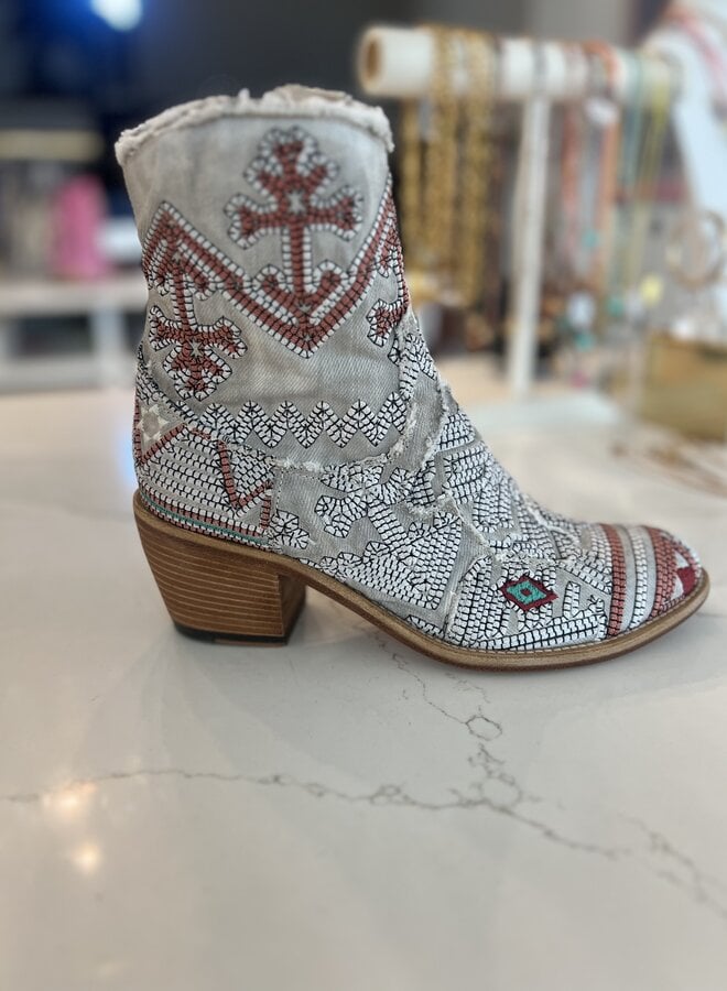 Marco Delli Boots- Dallas- B Jeans Nero Decolorato