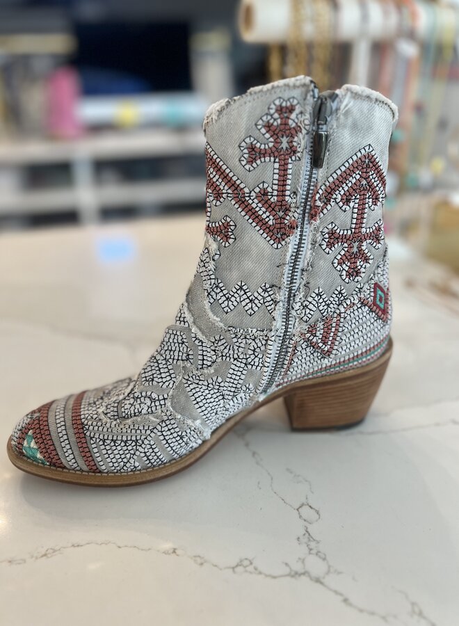 Marco Delli Boots- Dallas- B Jeans Nero Decolorato