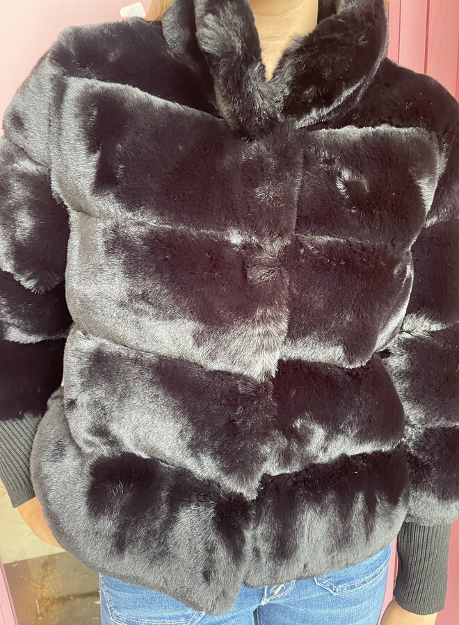 Love Token- Samantha Jacket- Black