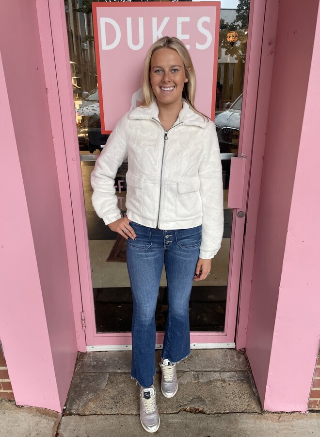 Love Token- Gisele Jacket- Ivory