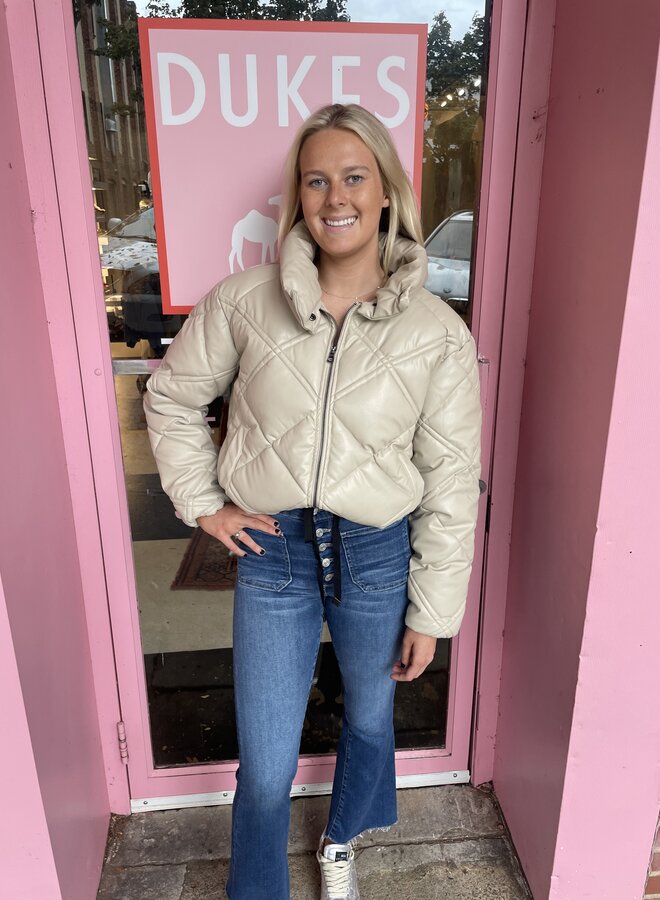 Love Token- Phil Jacket- Ecru