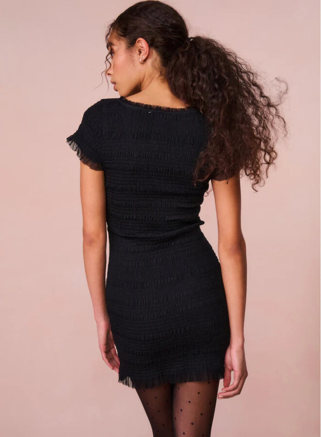 Love Shack Fancy- Esca Dress- Black