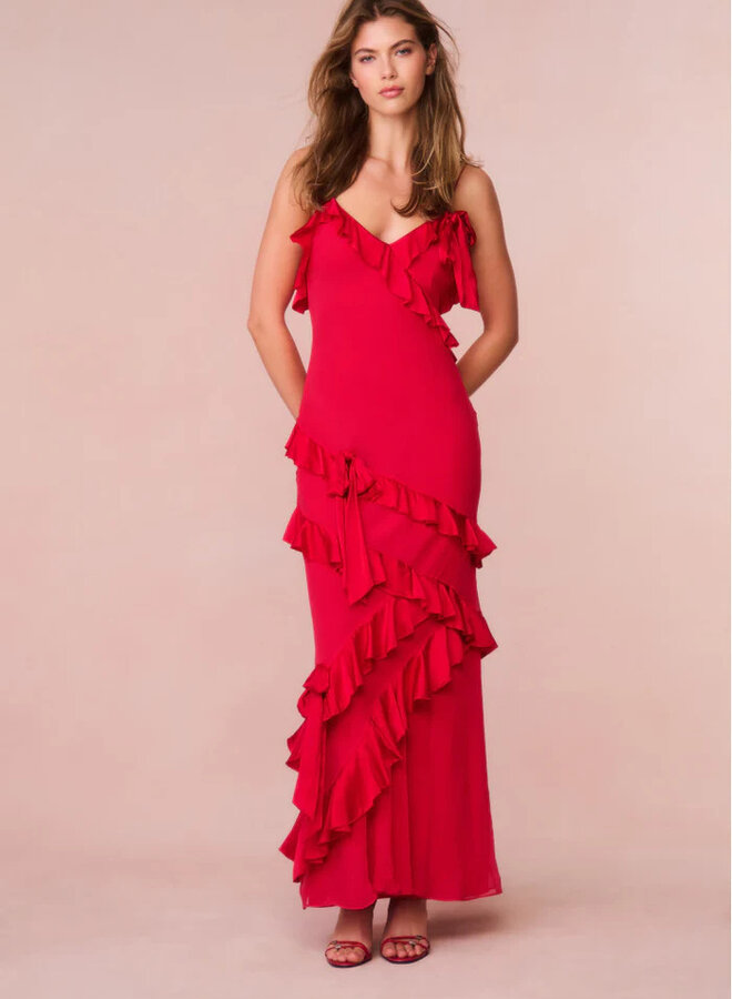 Love Shack Fancy- Rialto Dress- Red