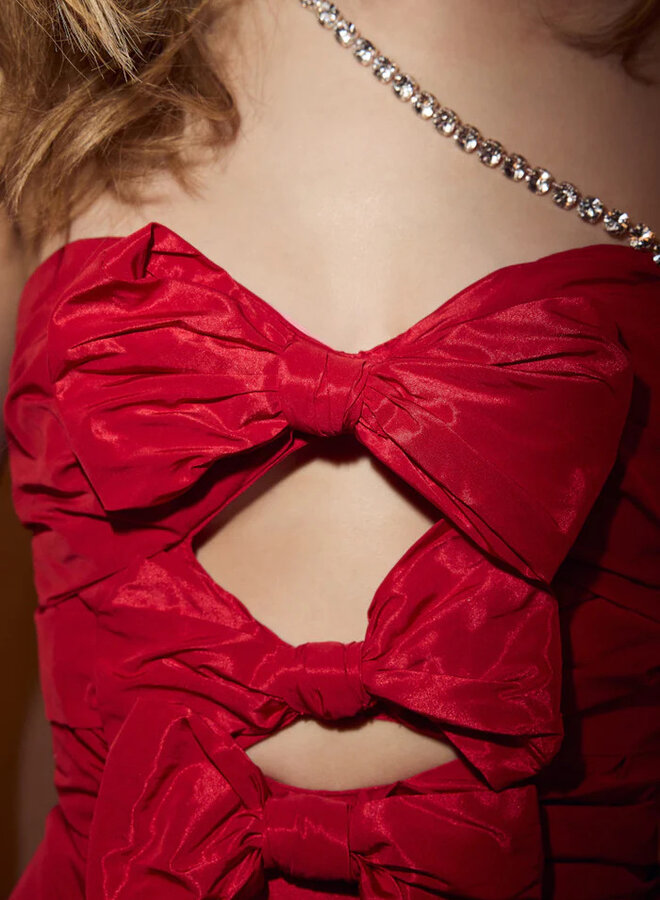Love Shack Fancy- Woodlow Dress- Red