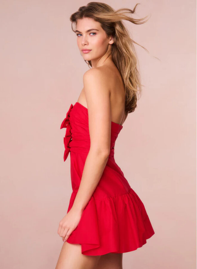 Love Shack Fancy- Woodlow Dress- Red