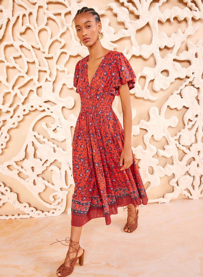 Ulla Johnson- Lyria Dress- Poppy
