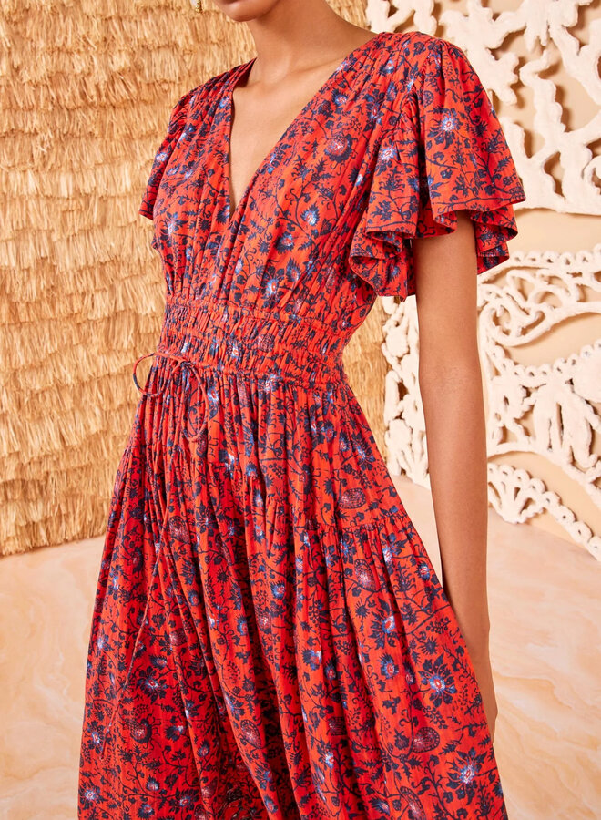 Ulla Johnson- Lyria Dress- Poppy