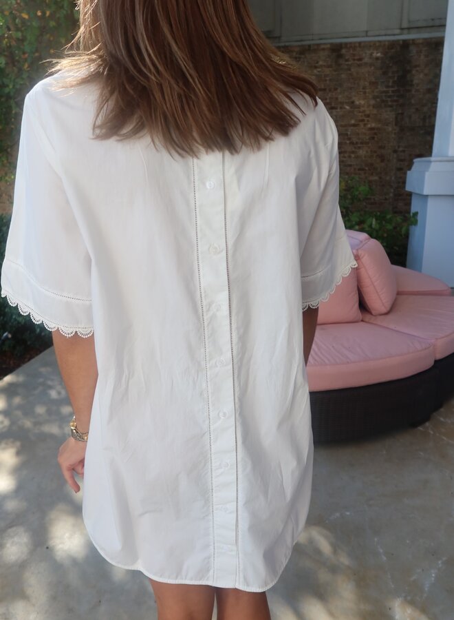 Ulla Johnson- Diyana Tunic- Cowrie