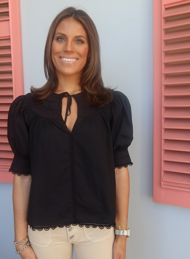 Ulla Johnson- Dylan Top- Noir