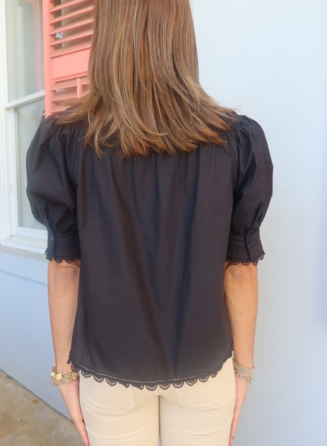 Ulla Johnson- Dylan Top- Noir