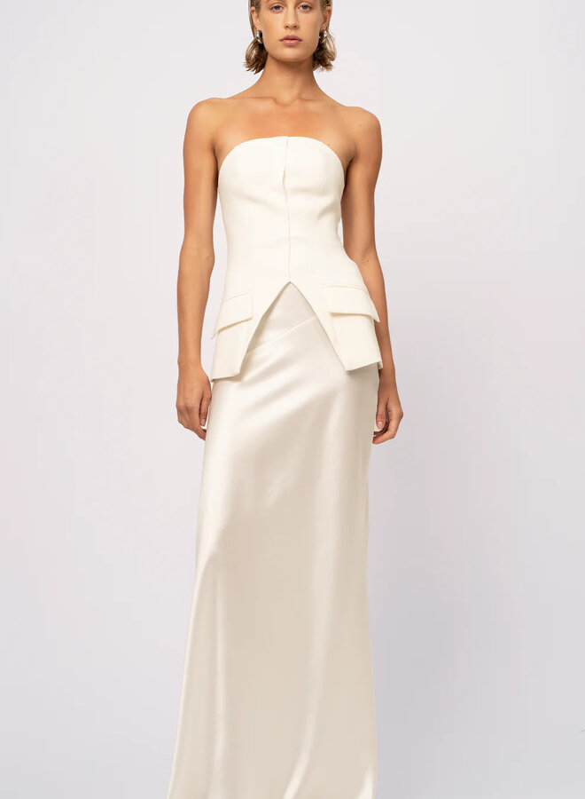 Nonchalant- Lara Skirt- White