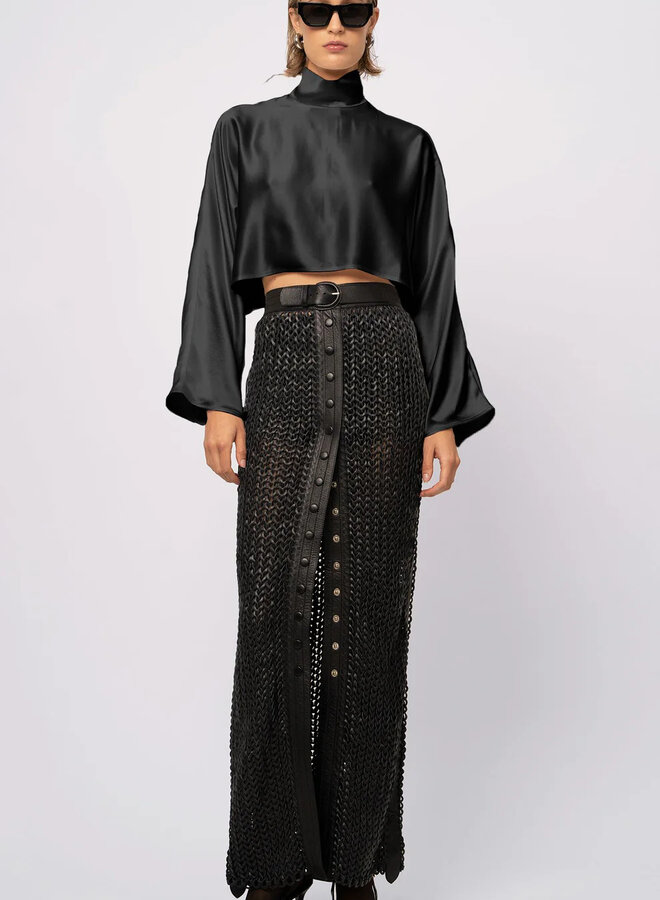 Nonchalant- Ingrid Top- Black