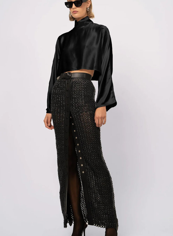 Nonchalant- Ingrid Top- Black