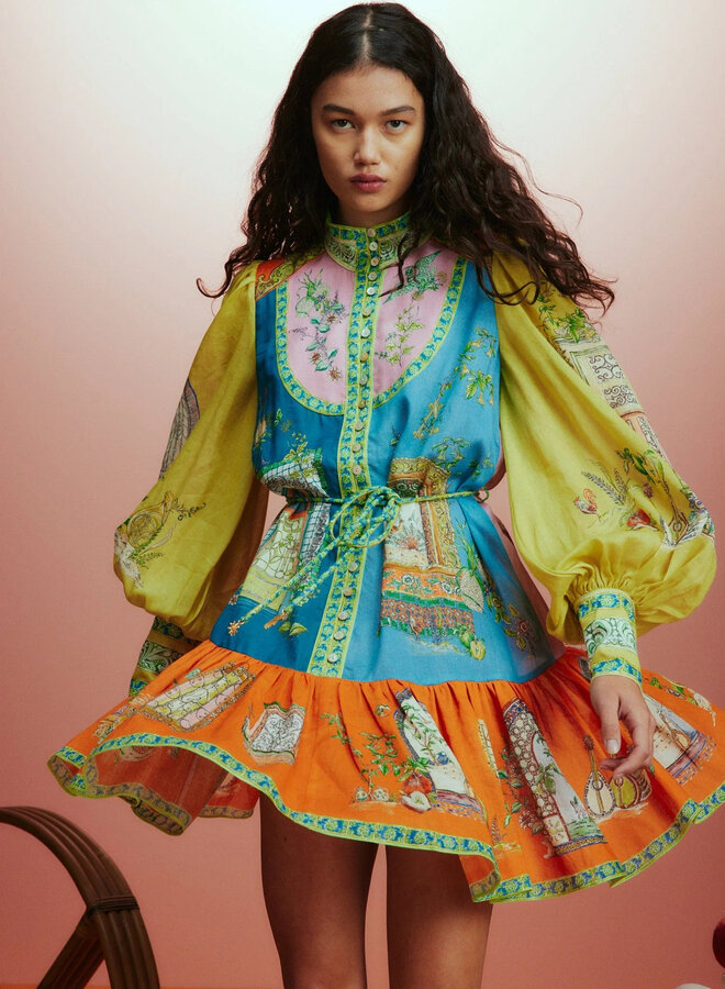 Alemais- Monte Mini Dress- Multi