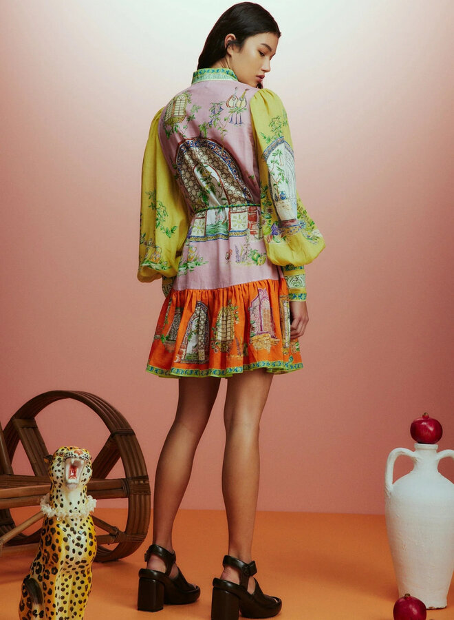Alemais- Monte Mini Dress- Multi