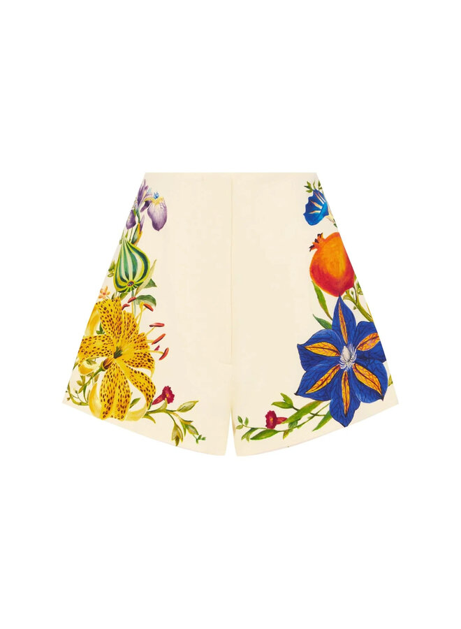 Alemais- Flores High Wasited Short- Multi