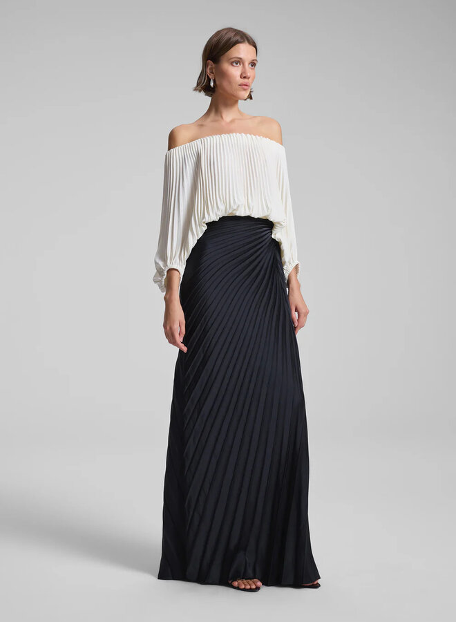 A.L.C.- Sienna Top- Whisper White