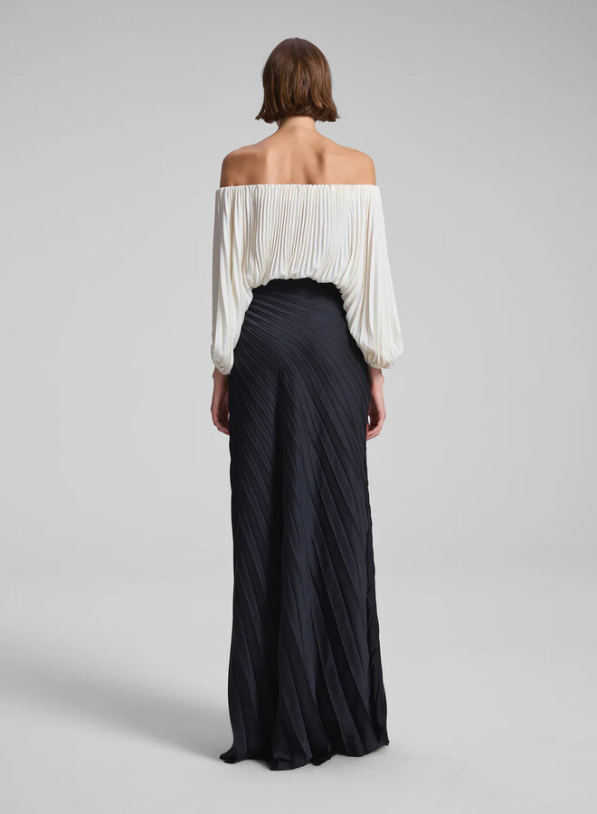 A.L.C.- Sienna Top- Whisper White
