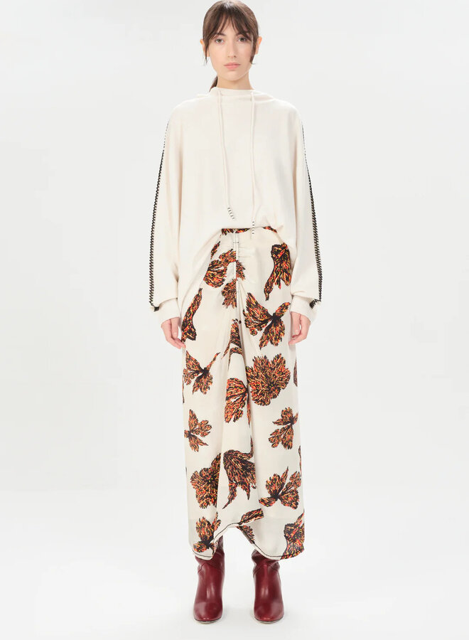 Maria Cher - Berisso Bonny Long Skirt Ecru Blossom