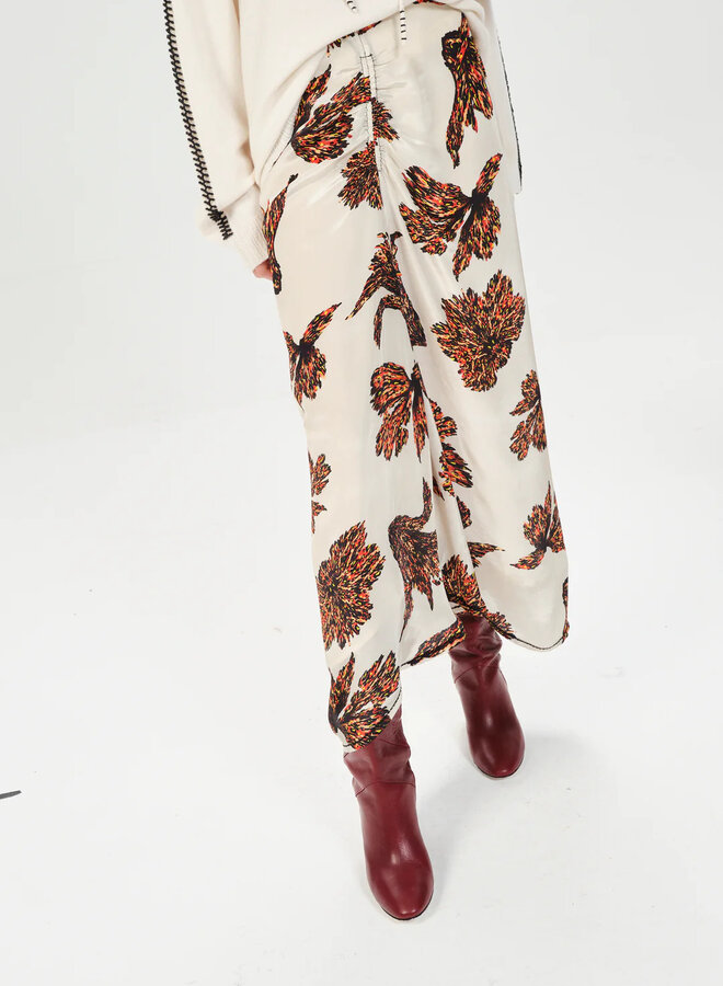 Maria Cher - Berisso Bonny Long Skirt Ecru Blossom